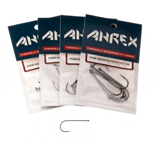 AHREX streamerový háček PR330 – ABERDEEN PREDATOR - 8 ks