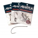 AHREX streamerový háček PR350 – LIGHT PREDATOR, BARBED - 8 ks