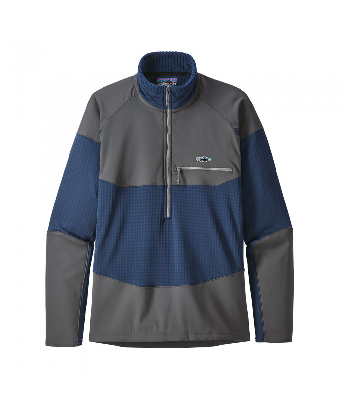 PATAGONIA Long-Sleeved R1® Fitz Roy 1/4-Zip