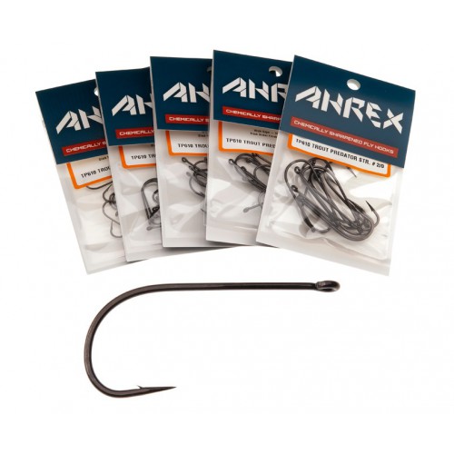 AHREX streamerový háček TP610 – TROUT PREDATOR STREAMER - 12 ks