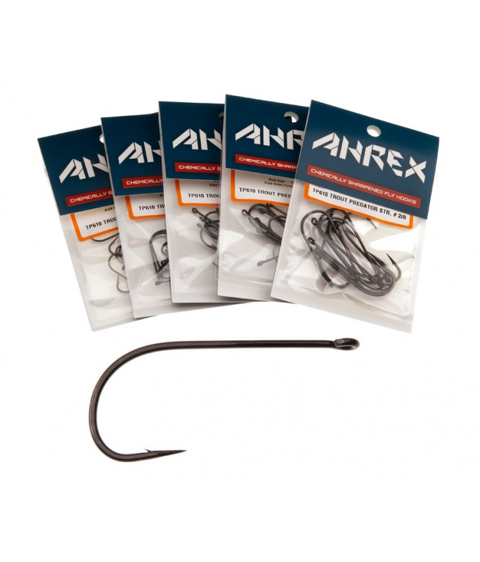 AHREX streamerový háček TP610 – TROUT PREDATOR STREAMER - 12 ks