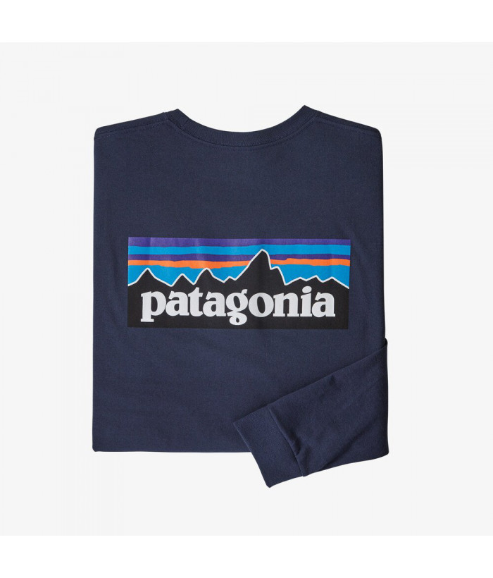 PATAGONIA Long-Sleeved P-6 Logo Responsibili-Tee®