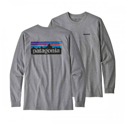 PATAGONIA Long-Sleeved P-6 Logo Responsibili-Tee®