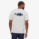 PATAGONIA Fitz Roy Fish Organic Cotton T-Shirt