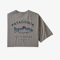 PATAGONIA tričko Framed Fitz Roy Trout Organic Cotton T-Shirt