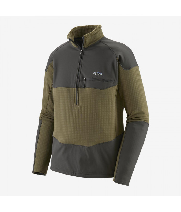 PATAGONIA Long-Sleeved R1® Fitz Roy 1/4-Zip