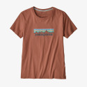 PATAGONIA dámské tričko Pastel P-6 Logo Organic Cotton Crew