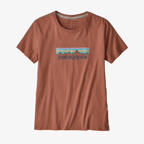 PATAGONIA dámské tričko Pastel P-6 Logo Organic Cotton Crew